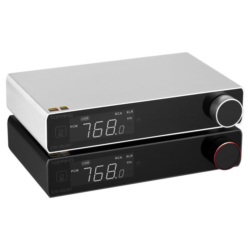 Topping E70 Velvet DAC ตั้งโต๊ะระดับเรือธง รองรับ Dual Hi-RES ประกันศูนย์ไทย