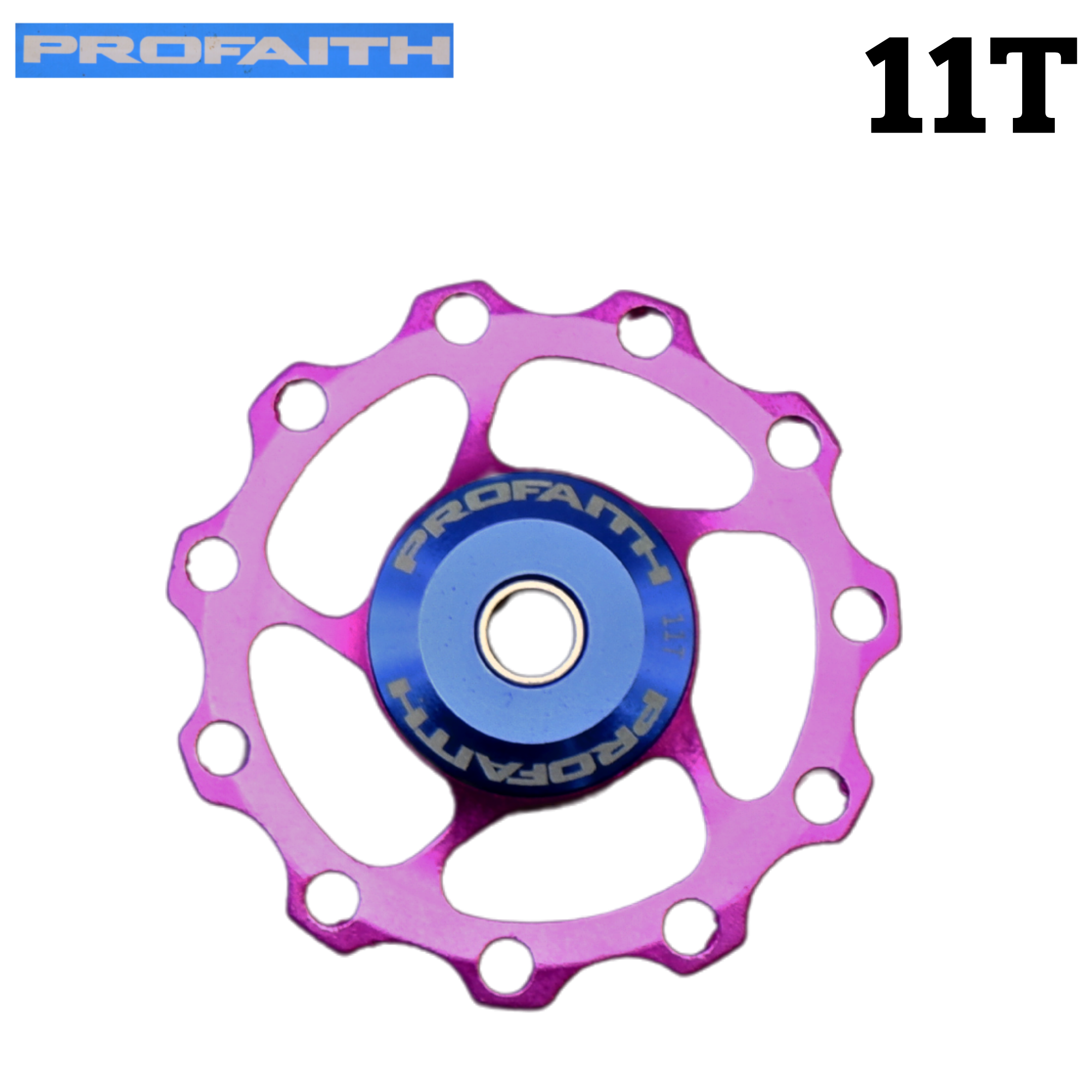 ลูกกลิ้ง ลูกรอกตีนผีหลังจักรยานแบบแบริ่ง ยี่ห้อ PROFAITH 11T/13T