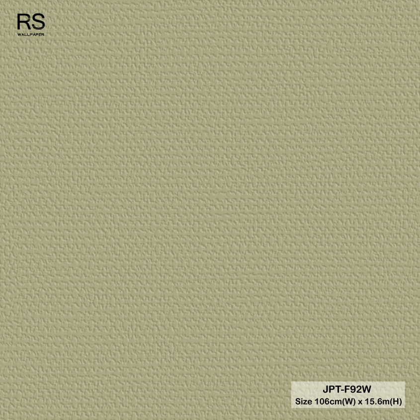 วอลเปเปอร์สีเขียวขี้ม้าอ่อน JPT-F92W