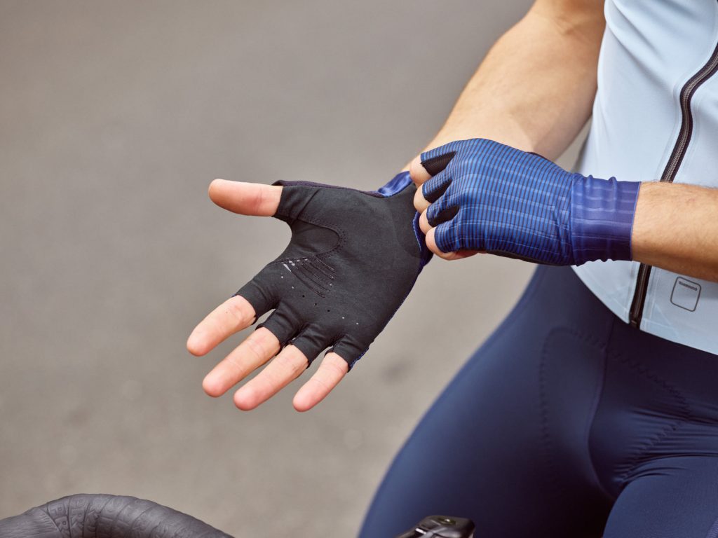 SHIMANO : ADVANCE RACE ถุงมือครึ่งนิ้วรุ่น ADVANCE RACE