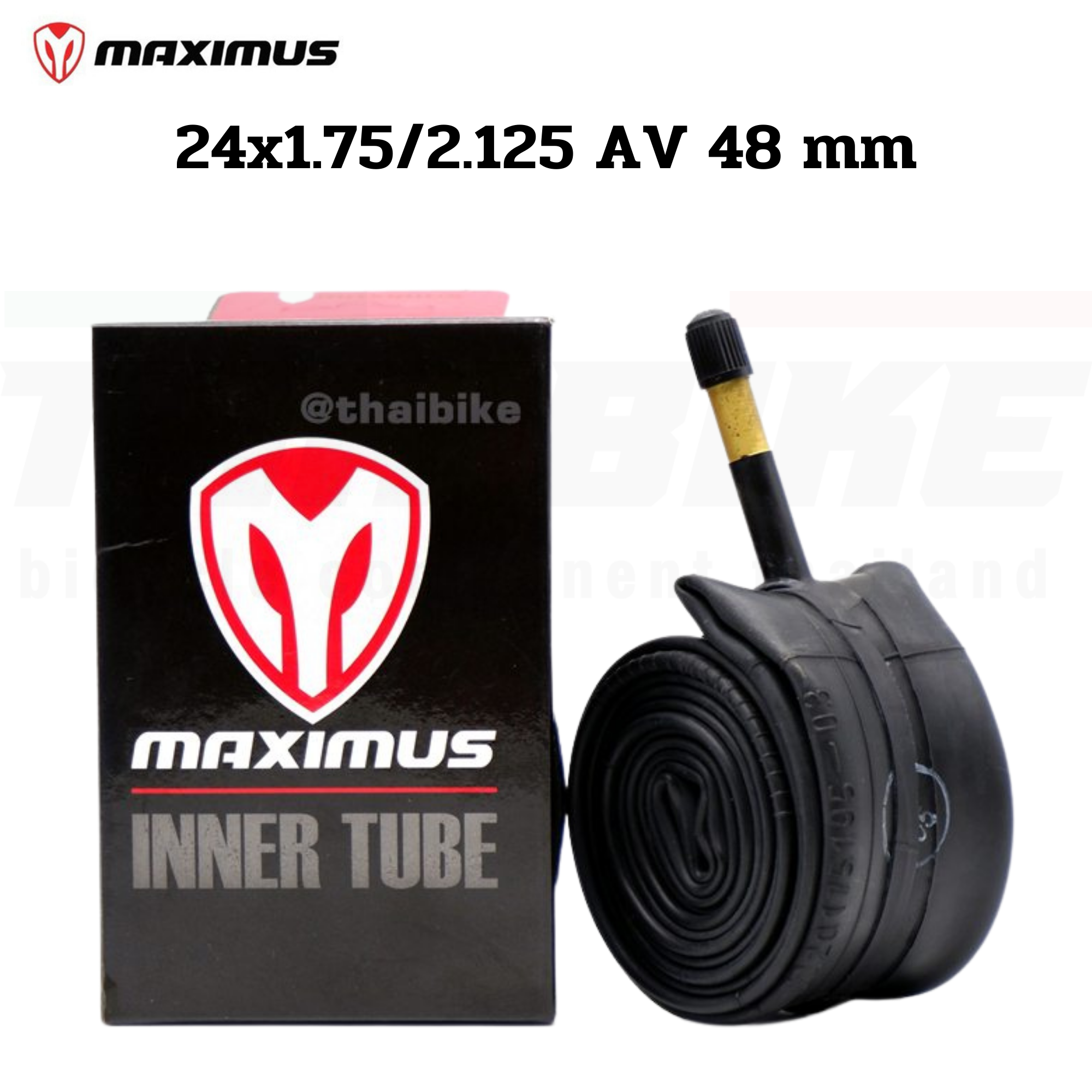 ยางในจักรยานเสือภูเขา เสือหมอบ รถพับ MAXIMUS 20 24 26 700c