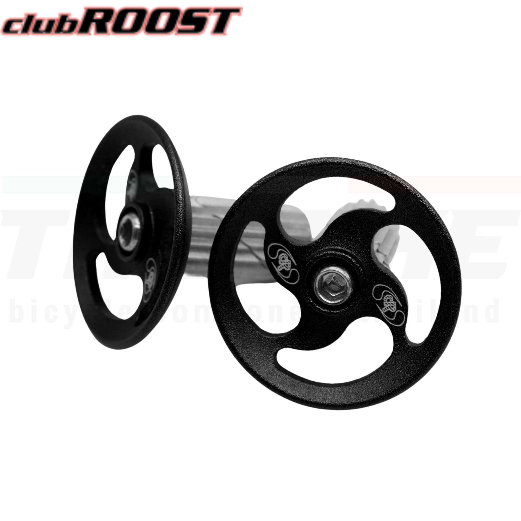 จุกปิดปลายแฮนด์จักรยานเสือหมอบ เสือภูเขา อลูมิเนียม CNC ยี่ห้อ CLUBROOT OREO