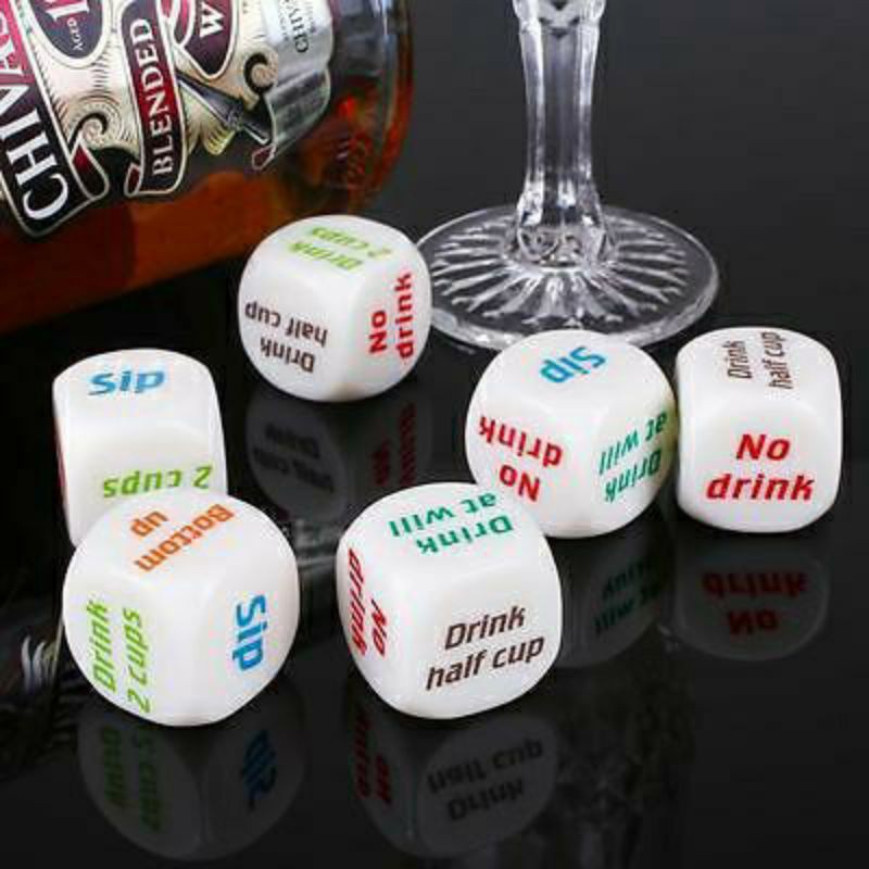 ลูกเต๋ากินเหล้า ลูกเต๋าปาร์ตี้💯 ลูกเต๋าวงเหล้า💥 พร้อมส่งจากไทย💥