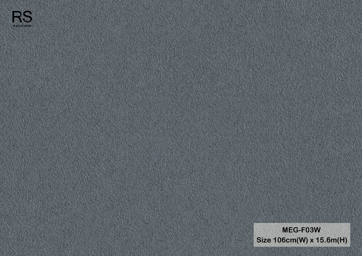 วอลเปเปอร์ สีเทาเข้มอมน้ำเงิน MEG-F03W