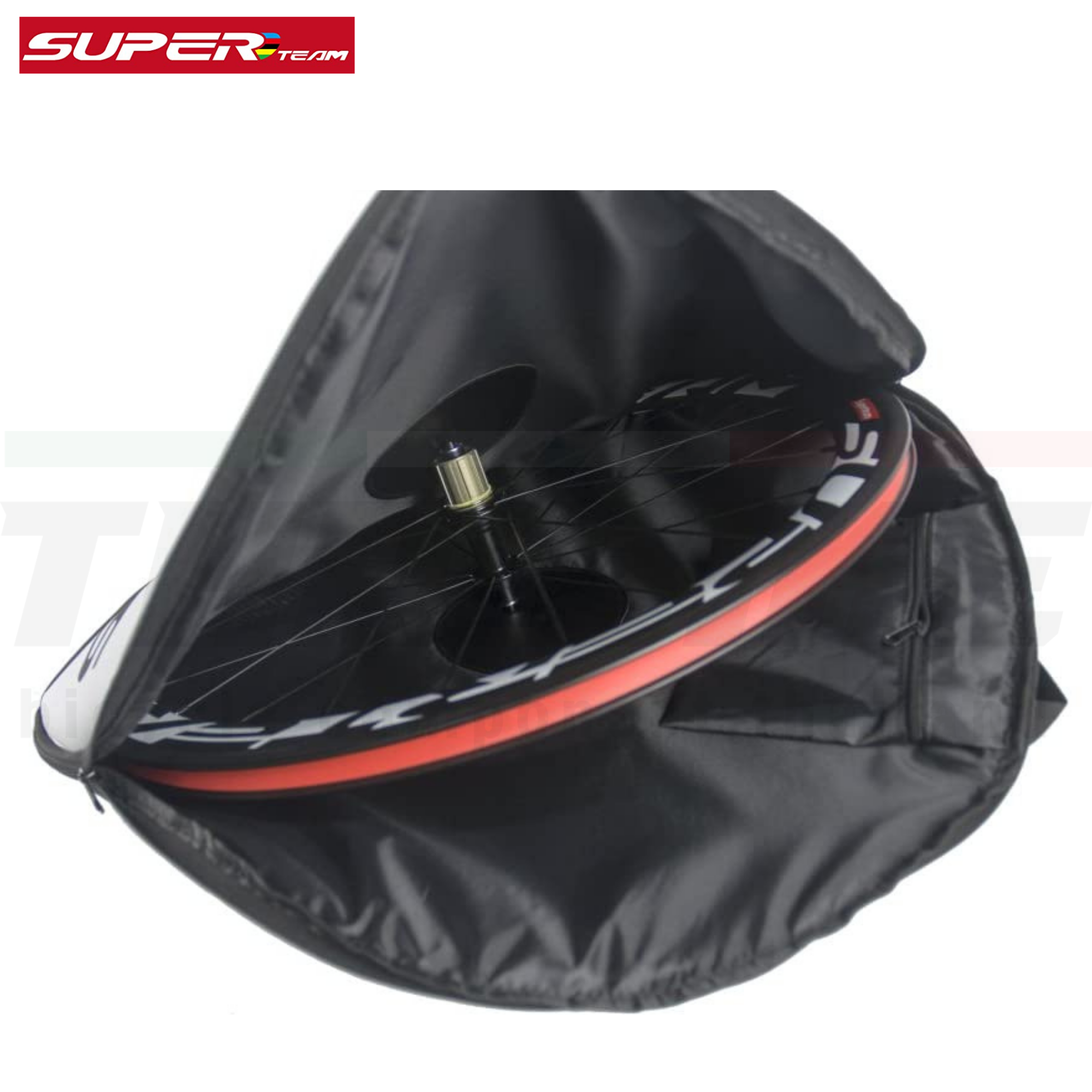 ถุงใส่ล้อจักรยาน Superteam มีฟองน้ำ 2 ชั้น สำหรับล้อ 700C Bicycle single Wheel Bag