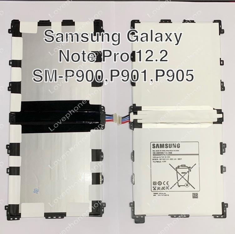 แบตเตอรี่ แท้ Samsung Galaxy Note Pro 12.2 (SM-P900/T900,P901,P905) T9500- 9500mAh (ส่งฟรี)