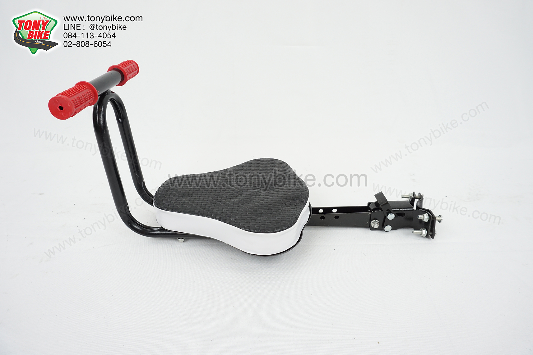 ที่นั่งเด็กแบบติดเฟรมด้านหน้า รุ่นประหยัด สีดำ สำเนา