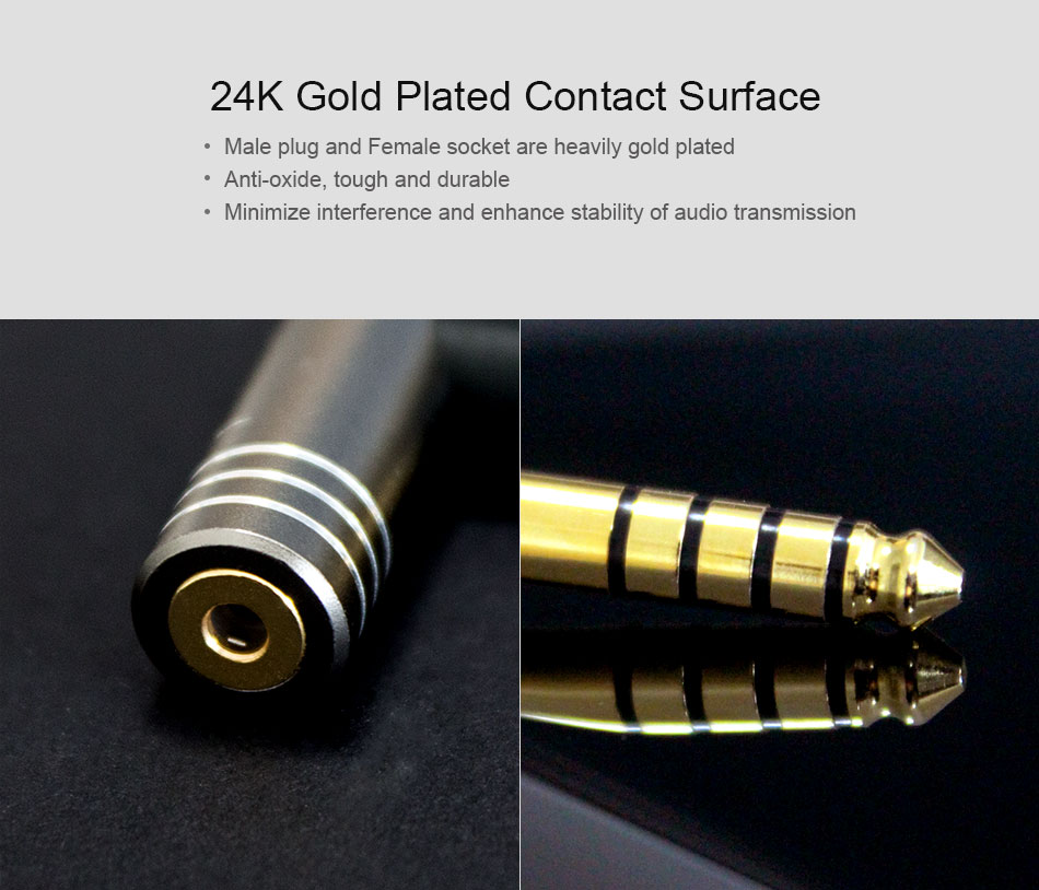 ขาย Cayin PH4X หัวแปลง 4.4 บาล้านซ์เป็น 2.5 บาล้านซ์ ชุบทอง24K