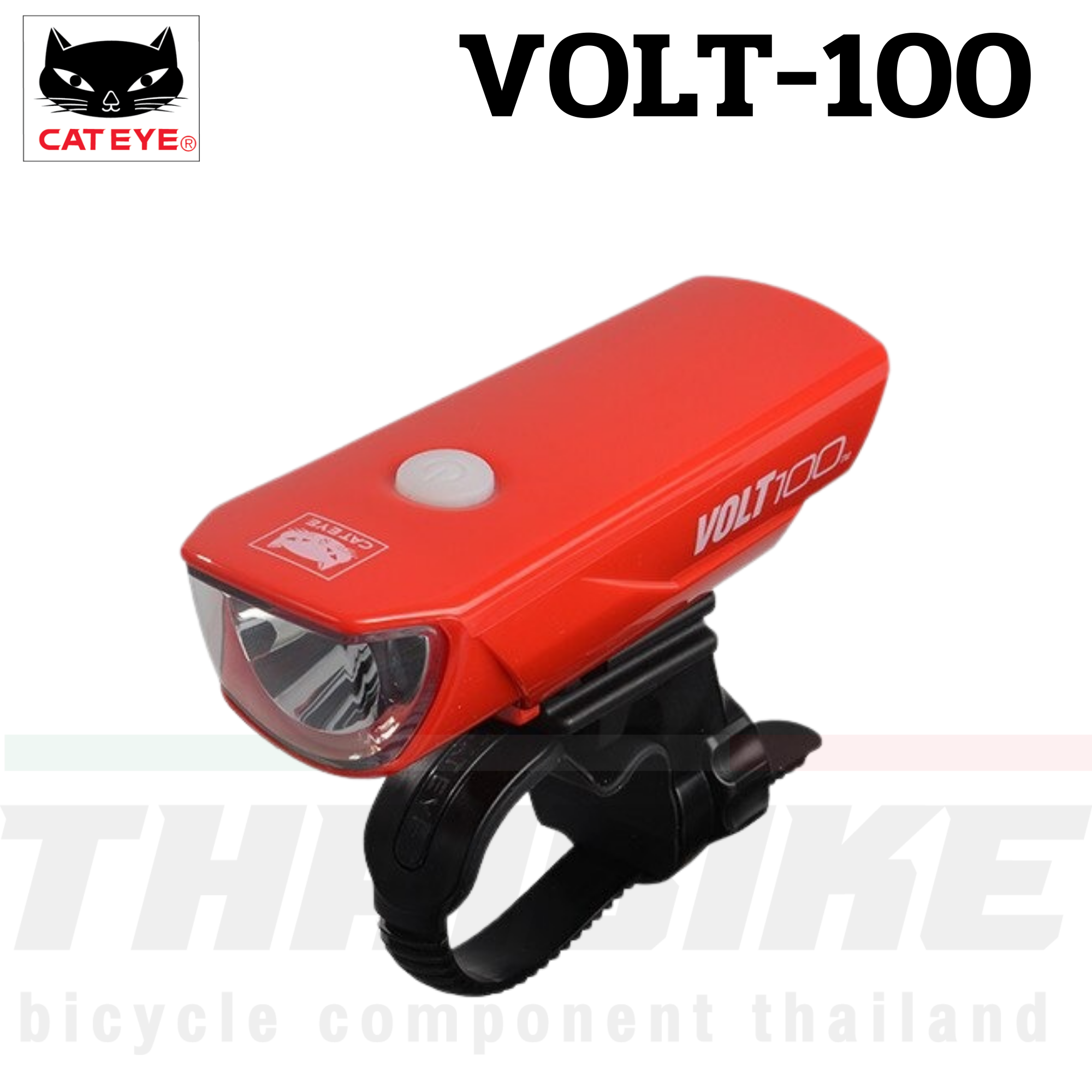 ไฟหน้าจักรยาน Cateye VOLT100 HL-EL150RC USB