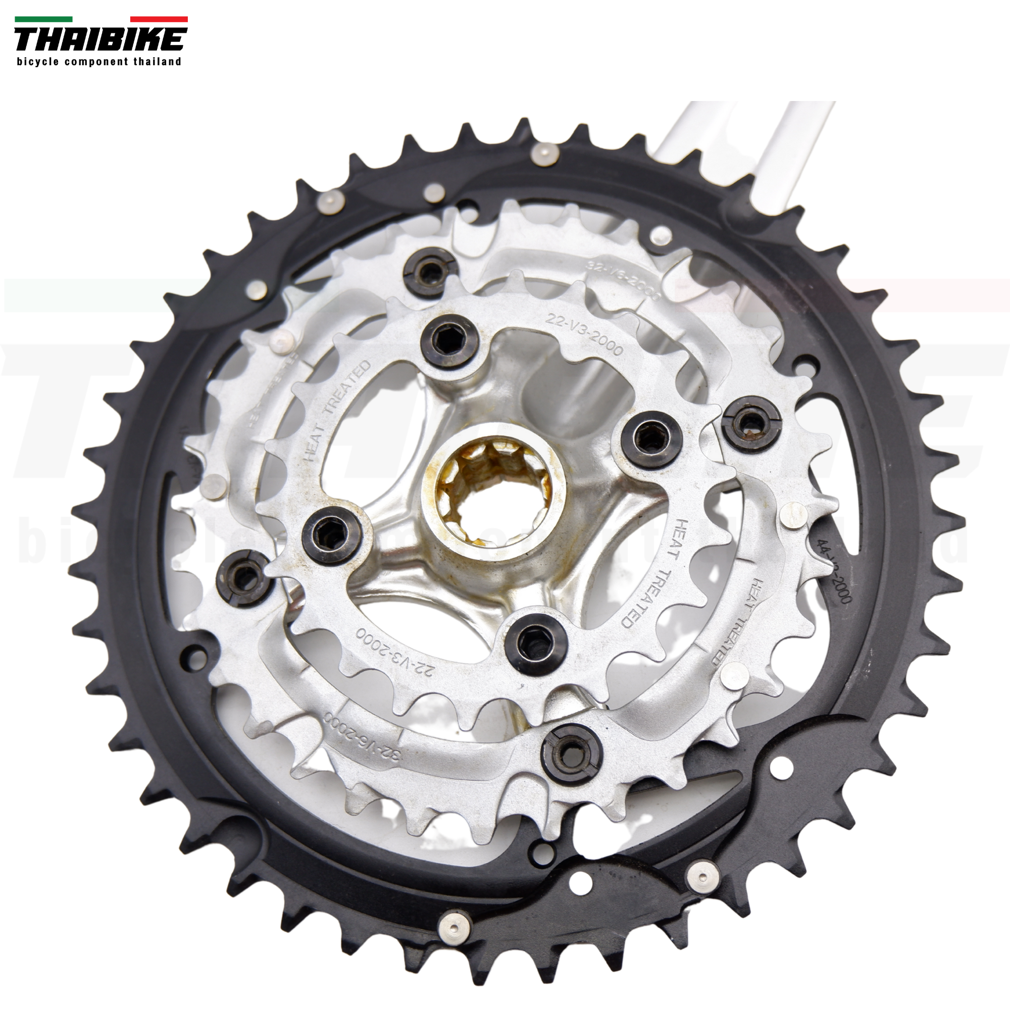 ชุดขาจานจักรยาน TRUVATIV FIVED พร้อมกะโหลกจีบและฝาปิด ขายาว 170