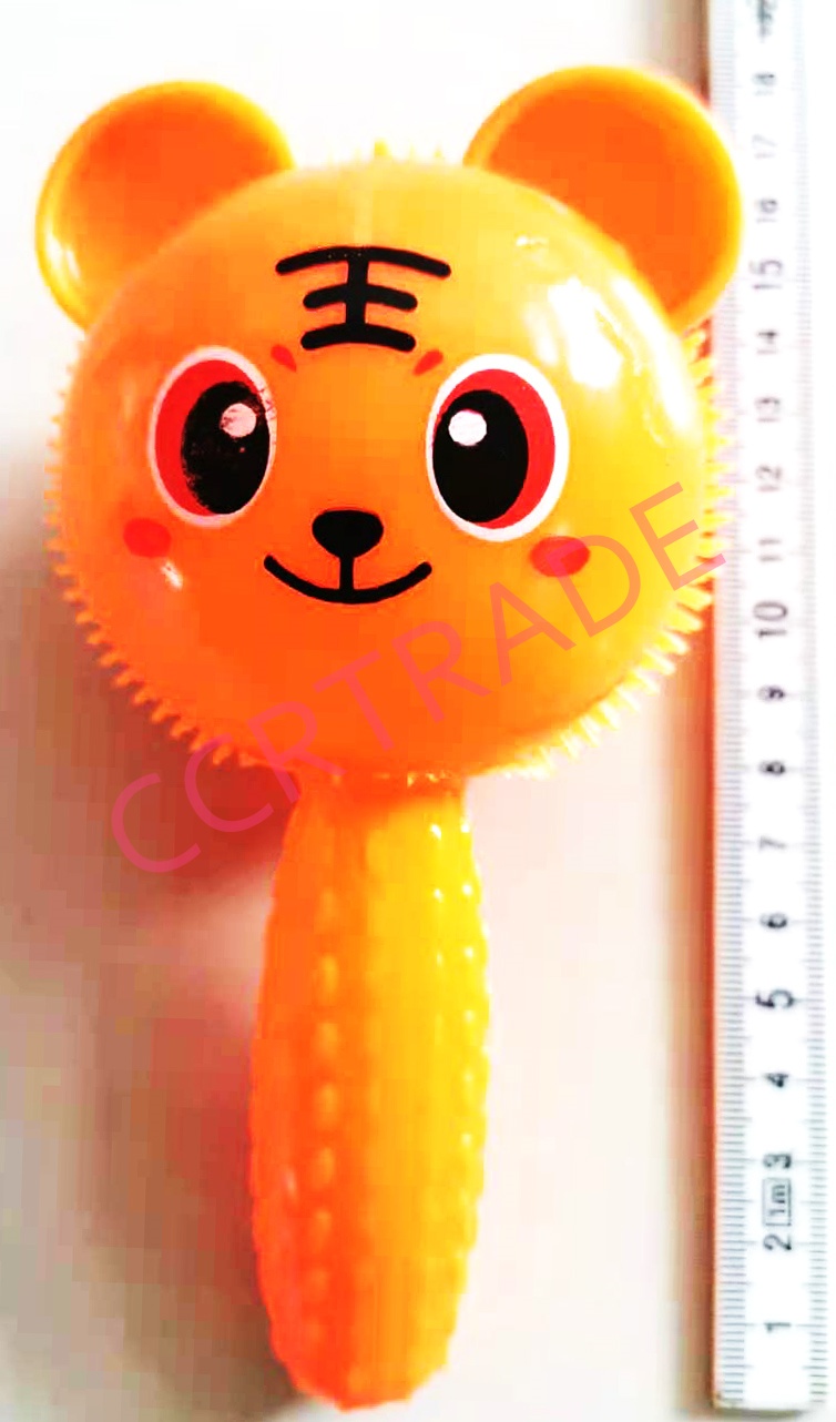 คทาเสือมือบีบ มีเสียง มีไฟถาด 35.5 ซม.