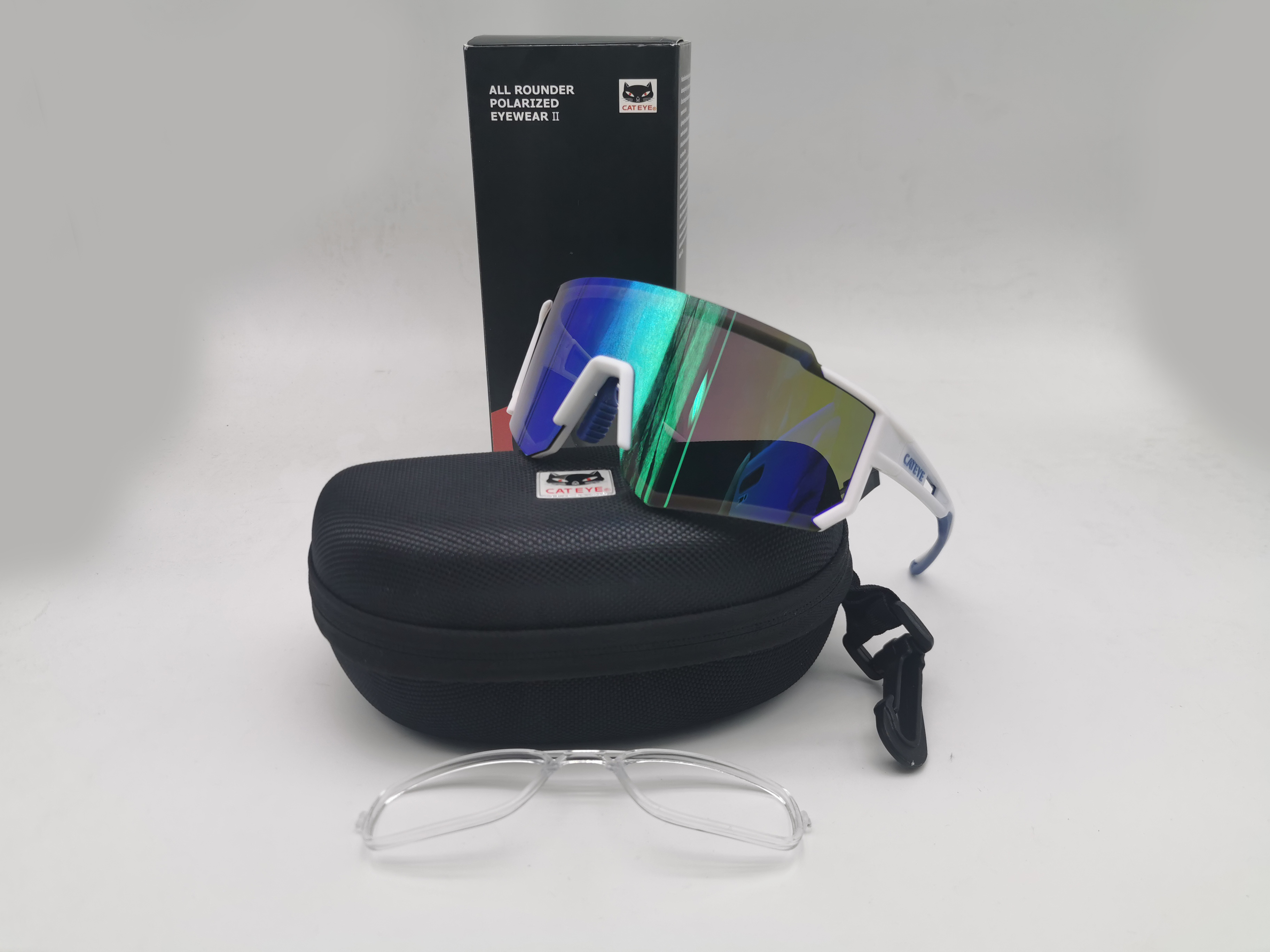 งานแท้ แว่นตาปั่นจักรยาน CATEYE Polarized Sports Sunglasses UV400 Model 2: Polarized UV400