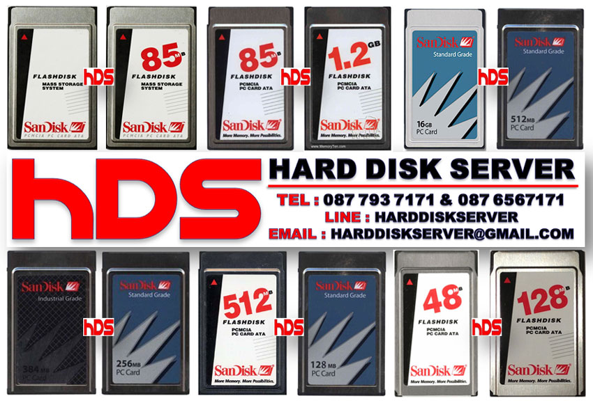 Sandisk PCMCIA Flash Card 512Mb