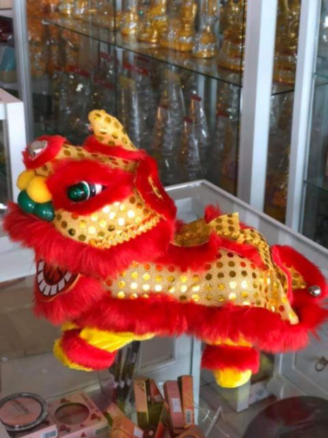 สิงโตตรุษจีน สิงโตอั่งเปา สิงโตร้องเพลง เด็กเชิดสิงโต เต้น พร้อมส่ง