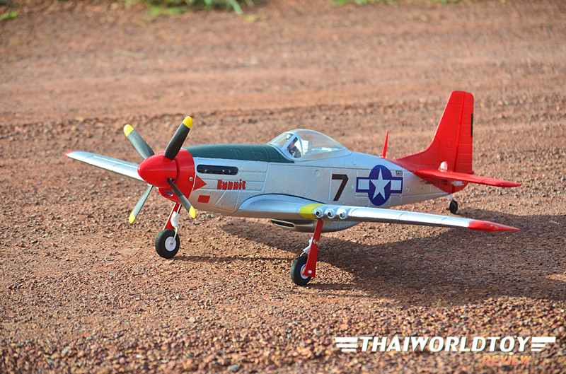 P-51D Mustang 750mm. 4Ch6G AUTO