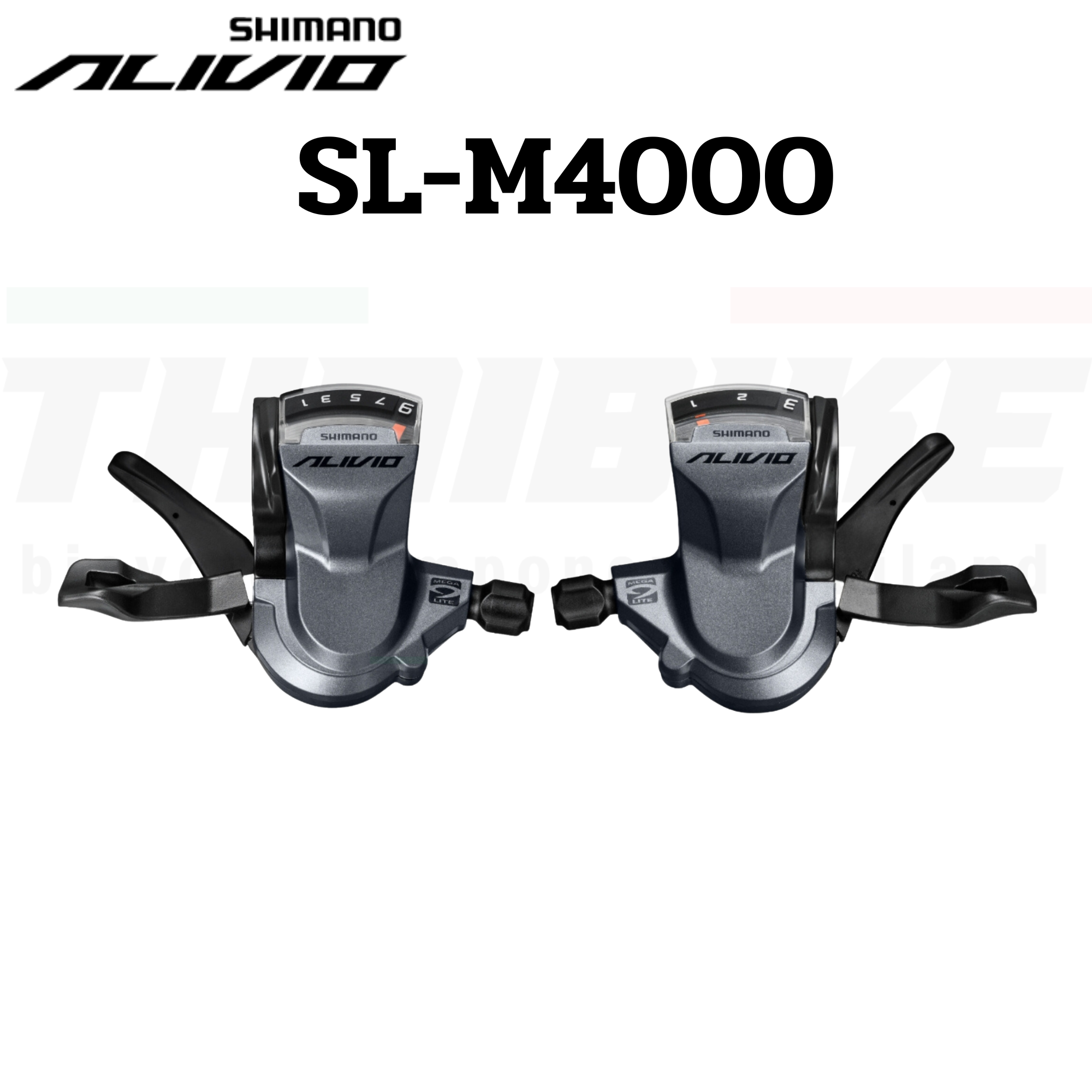 ชุดเกียร์ SHIMANO Alivio Groupsets รุ่น M4000, 27 speed (3X9) ชุดขับจักรยานเสือภูเขา