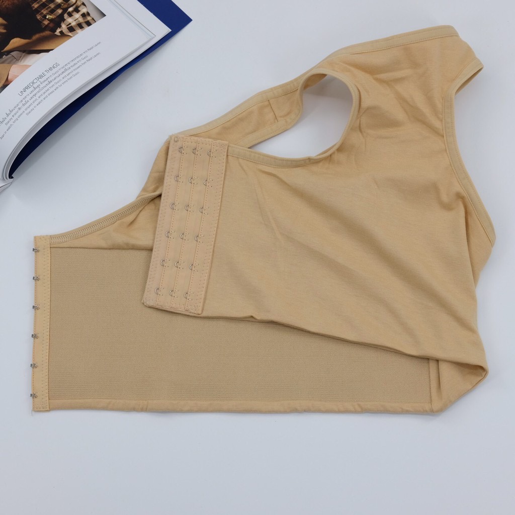 BLS✿301 เสื้อกล้ามทอม ครึ่งตัวตะขอข้าง #301