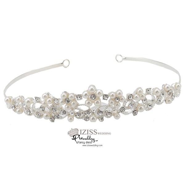 AC019 **พรีออเดอร์**ชุดเทียร่า มงกุฎเพชร ชุดเครื่องประดับเจ้าสาวสวยหรูดุจเจ้าหญิง