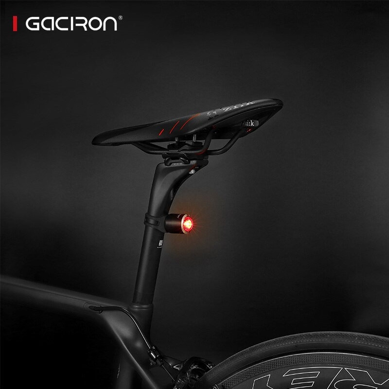 ไฟท้ายจักรยาน Gaciron Auto Lamp แบบรัดหลักอาน ชาร์จ USB