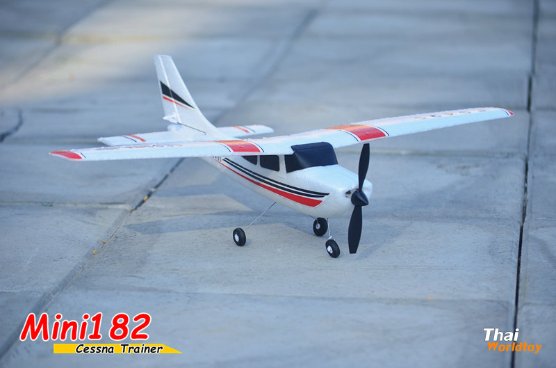 Mini182 RC Cessna (ครบชุดพร้อมบิน)