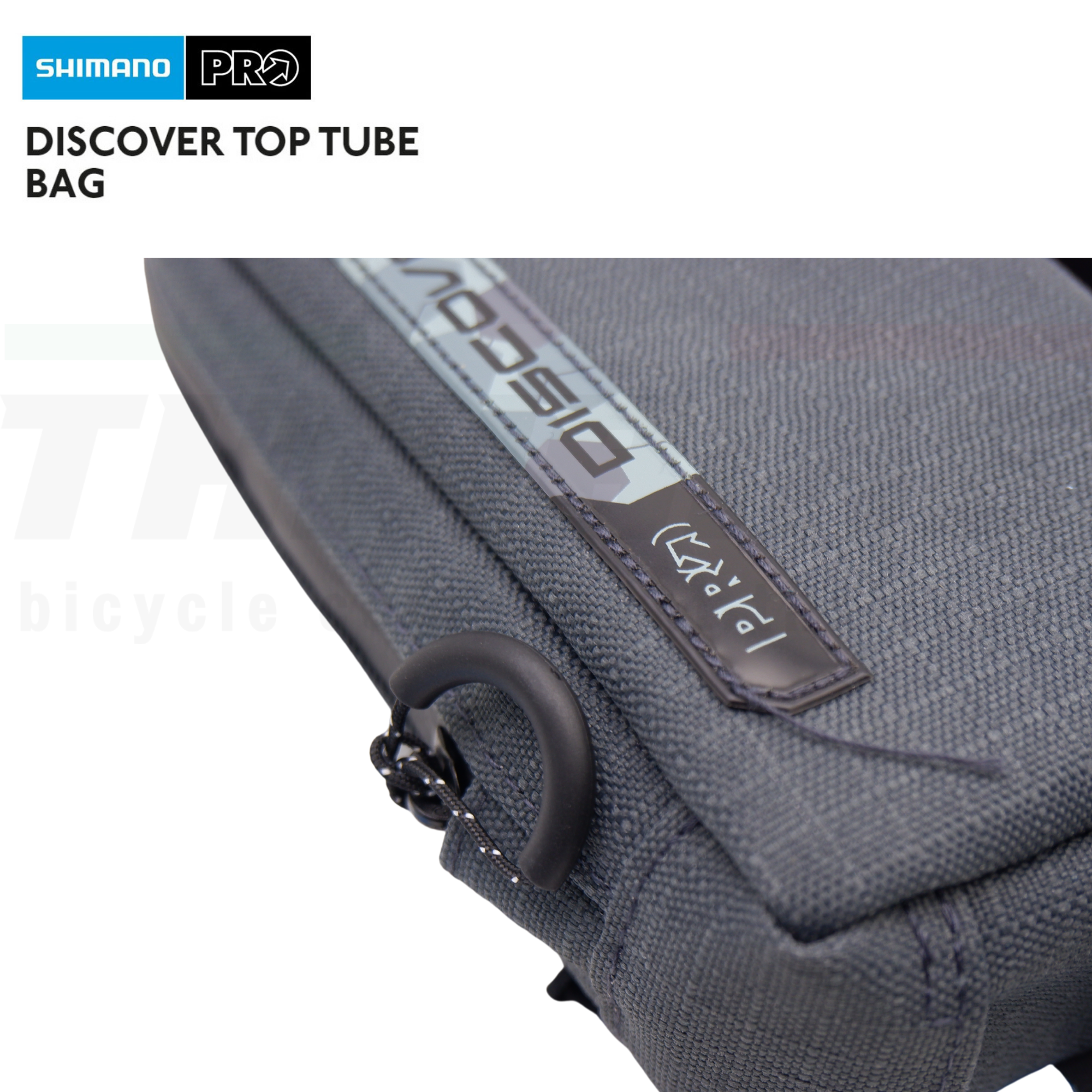 กระเป๋าบนเฟรมจักรยาน SHIMANO PRO GRAVEL รุ่น 0.7L DISCOVER TOP TUBE BAG