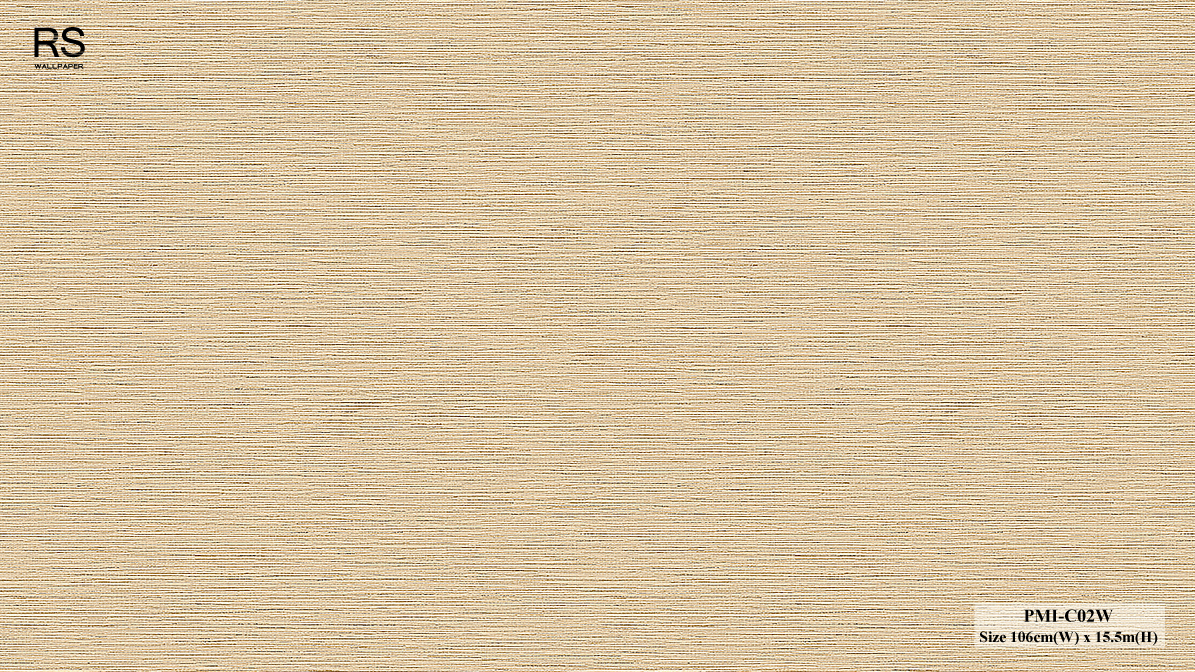 วอลเปเปอร์สีน้ำตาลปนทอง PMI-C02W
