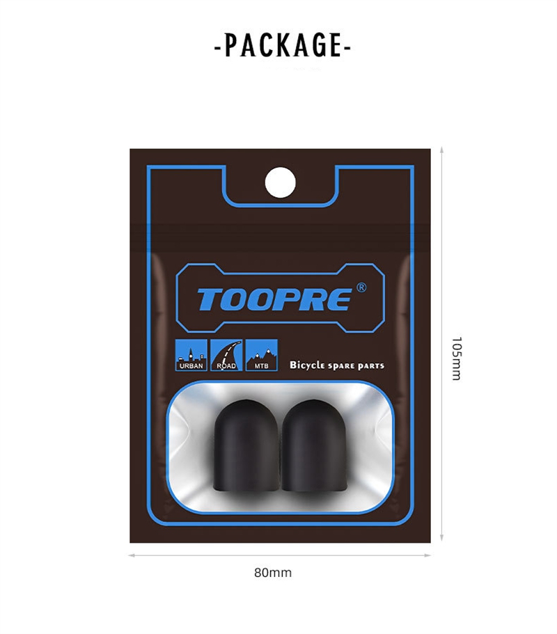 ซิลิโคนติดปลายชิพเตอร์จักรยาน เสือหมอบ เสือภูเขา ยี่ห้อ TOOPRE/SOUL TRAVEL
