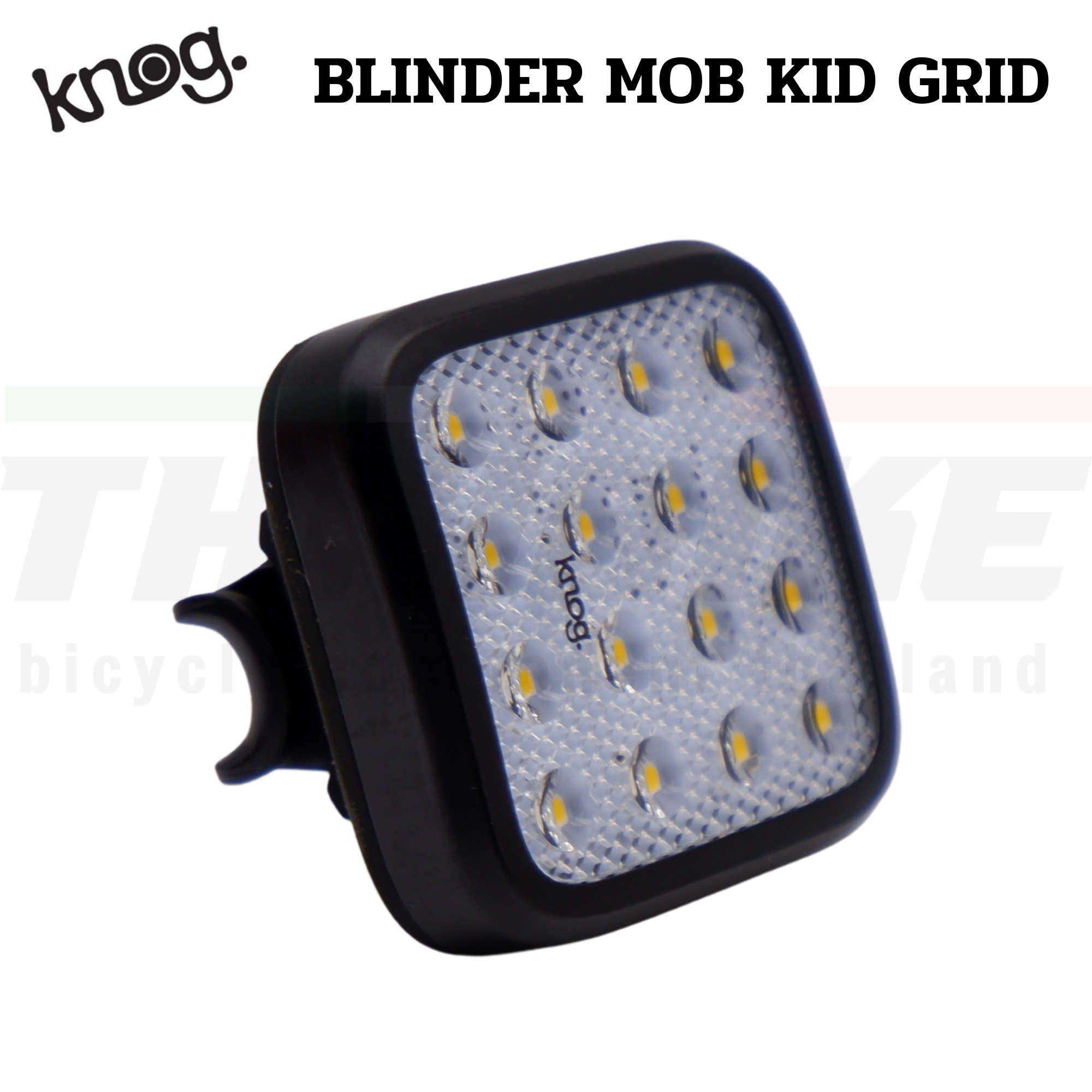 ไฟจักรยาน ไฟท้าย ไฟหน้า ไบเดอร์ม๊อบคิตกริ๊ด BLINDER MOB KID GRID, 16 หลอด