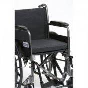 Rehab wheel chair cushions เบาะรองนั่งยางพาราบนรถเข็นผู้ป่วย ป้องกันการเกิดแผลกดทับ ขนาด 40ซม.x40ซม.หนา2นิ้ว ปลอกหนังเทียมกันน้ำ