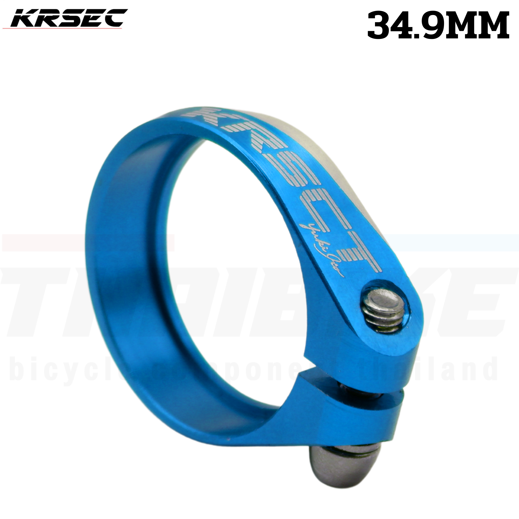รัดหลักอานจักรยาน KRSEC CNC 6061 aluminum alloy 34.9MM