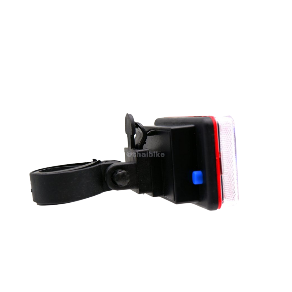 ไฟท้ายจักรยานแบบใช้ถ่าน 12 LED ไฟ3สี