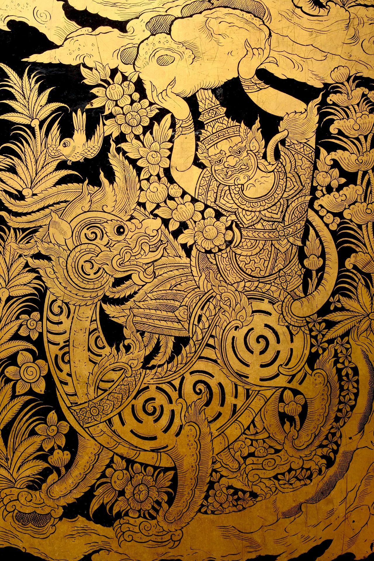 ภาพลายทอง