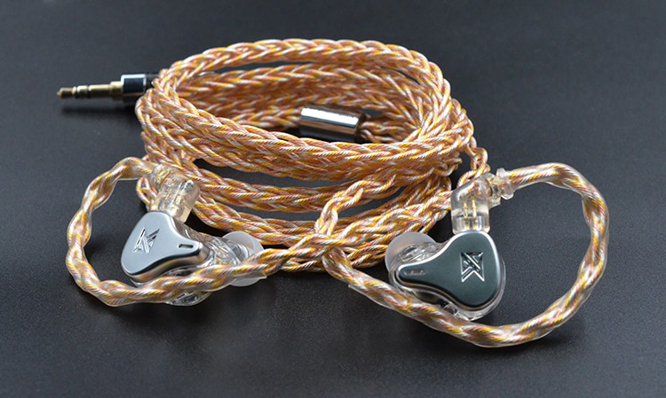 ขาย KZ NEO GOLDSILVER สายอัพเกรดหูฟัง สำหรับหูฟัง KZ ขั้วพินC