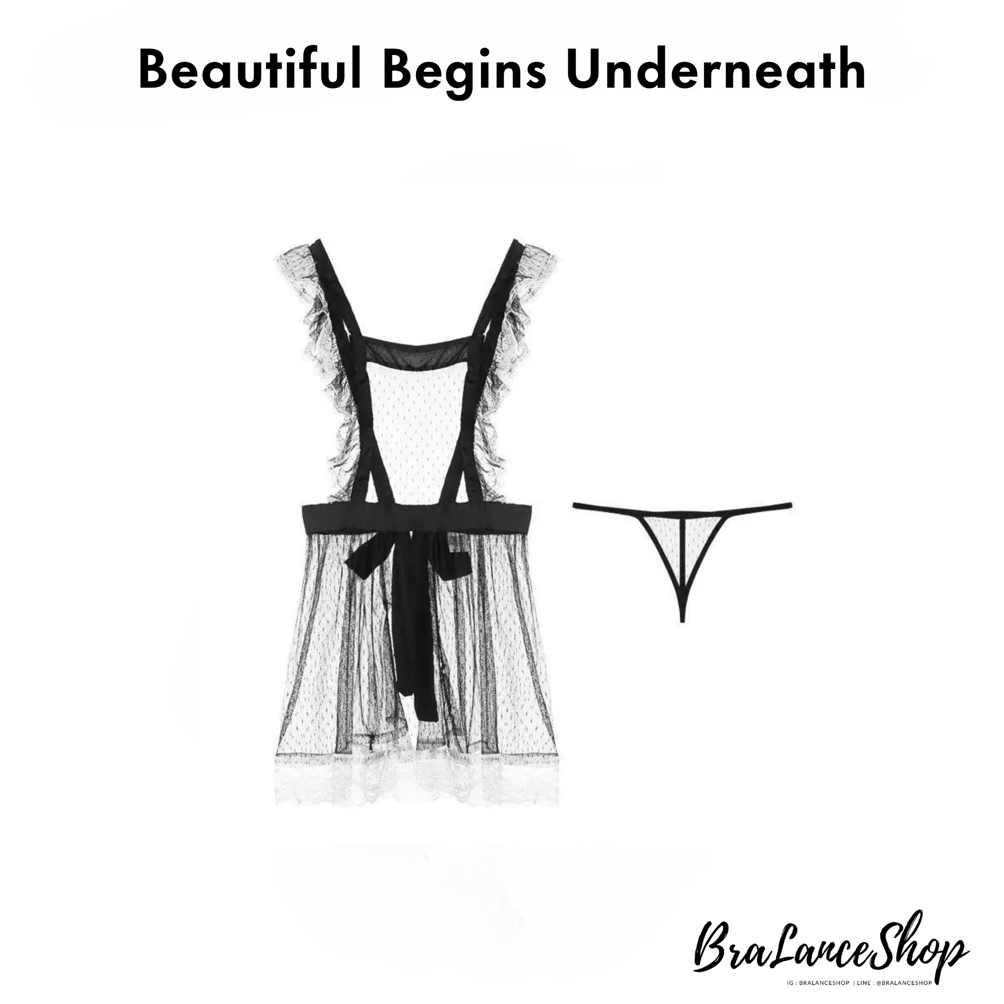 BLS✿085 ชุดนอนเซ็กซี่ซีทรู