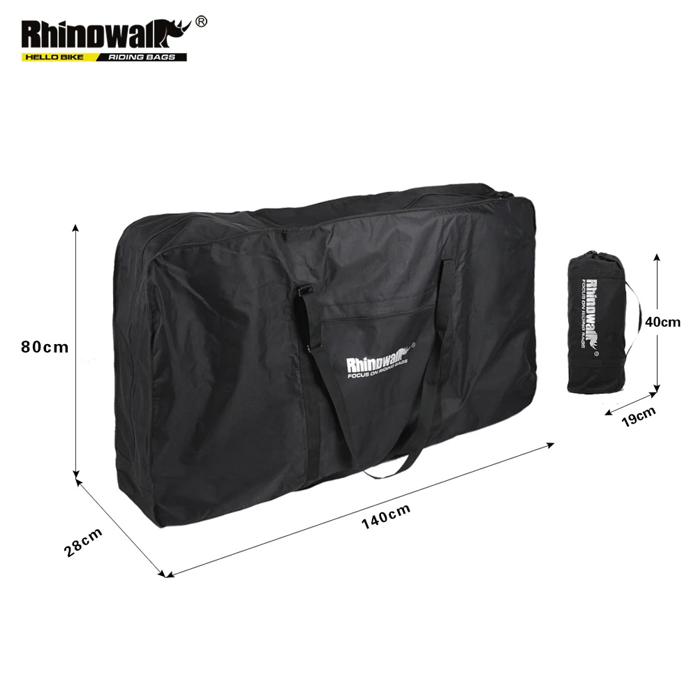 กระเป๋าใส่รถจักรยาน RHINOWALK แบบถอดล้อหน้า รองรับ 26 27.5 700C