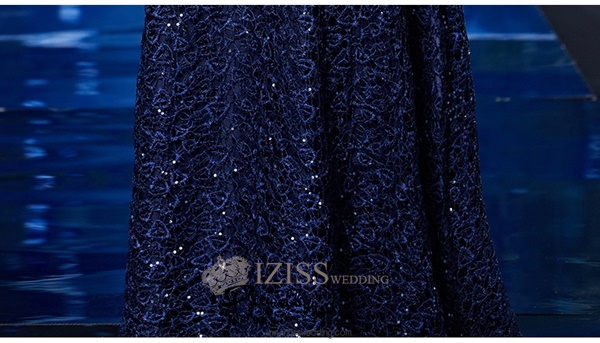 T006**พรีออเดอร์เดรสสีน้ำเงิน**ชุดราตรียาวสีน้ำเงินทั้งชุด แขนสั้น เล่นดีเทลตกแต่งเลื่อมในลูกไม้ ชุดเข้ารูป สวยหรู งานเกรดพรีเมี่ยม ไฮโซมากๆ ค่ะ