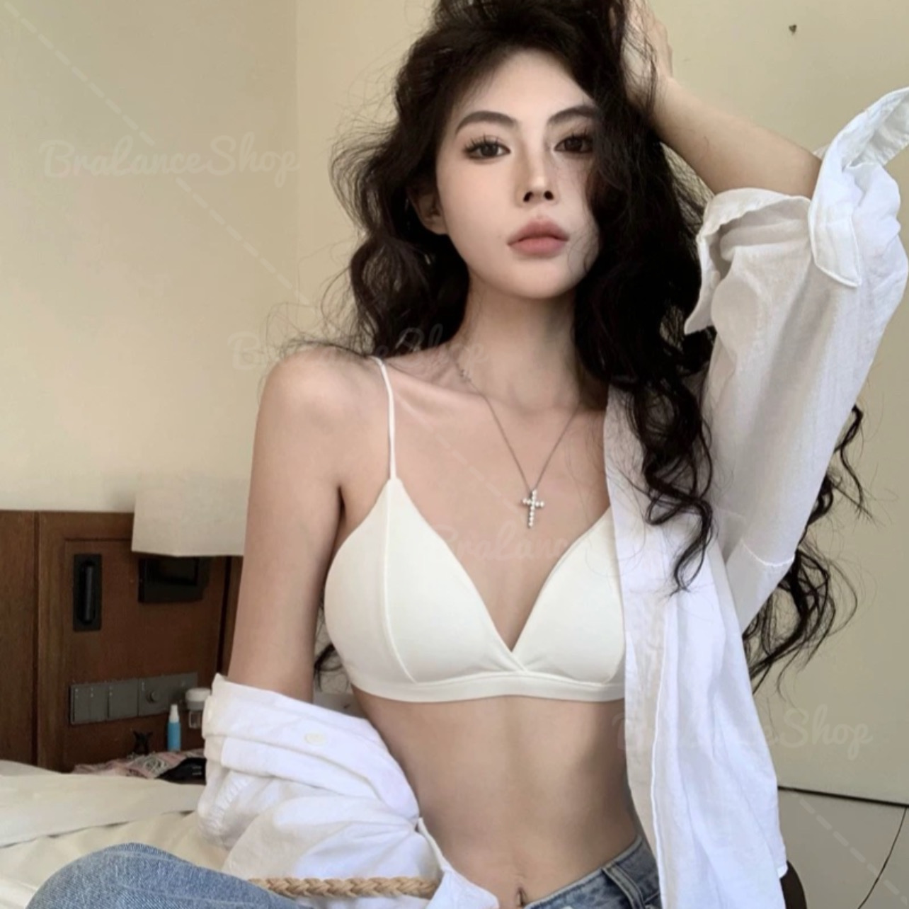 BLS✿6757 บราไร้โครงแฟชั่น