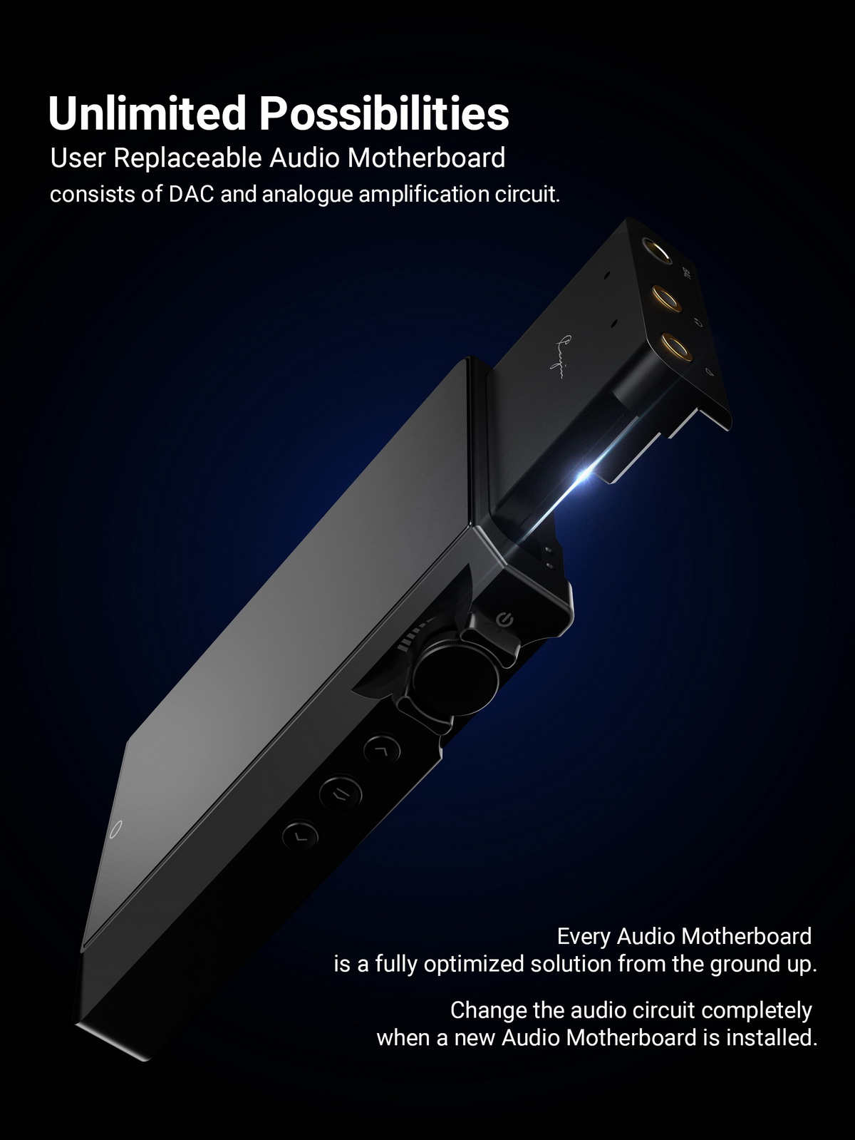 ขาย Cayin N6ii สุดยอด DAP พกพาที่มาพร้อมลูกเล่นถอดอัพเกรด Motherboard ด้านเสียงได้