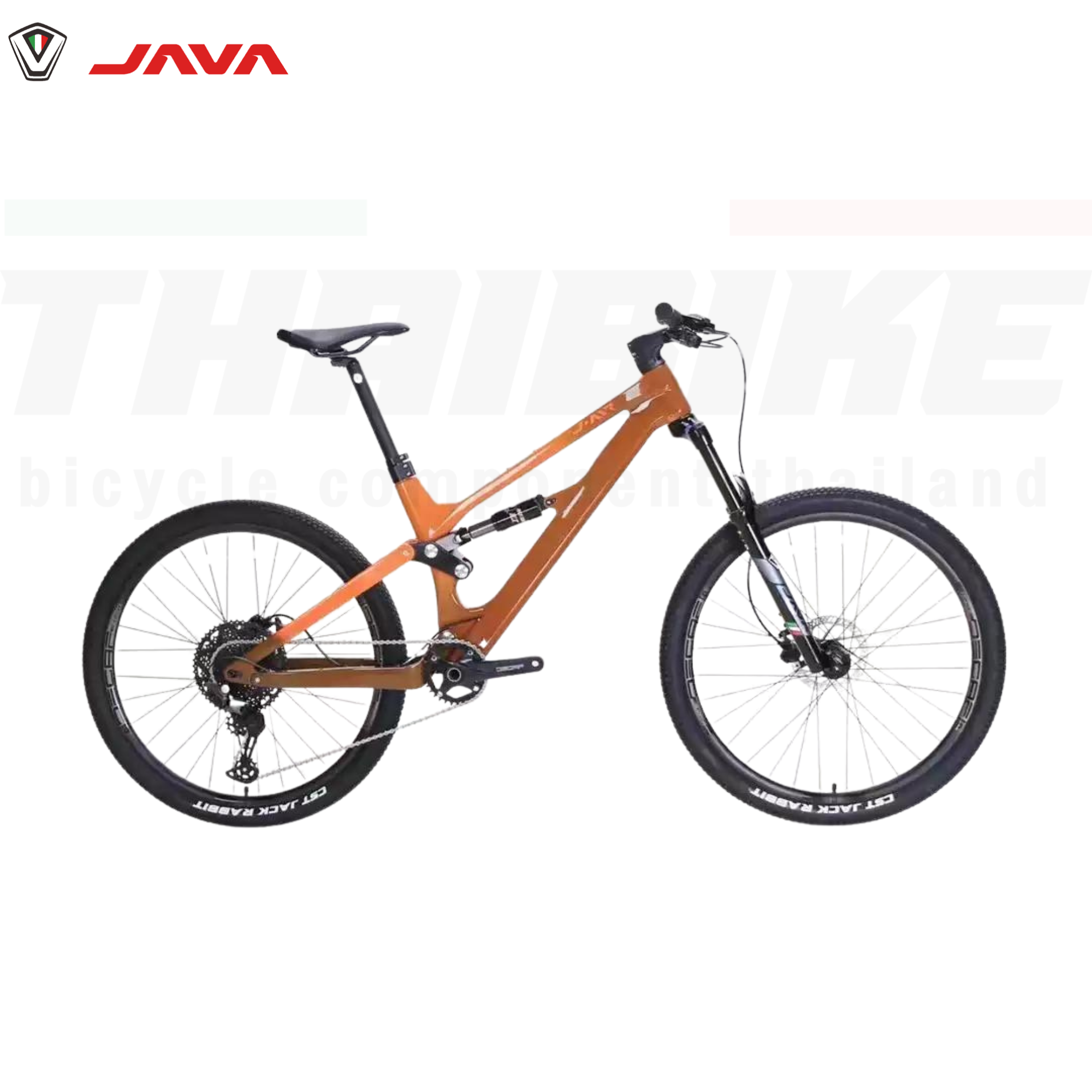 รถจักรยานเสือภูเขาคาร์บอน JAVA SALTAFOSSI Fullsuspension 27.5 SHIMANO 12SPD