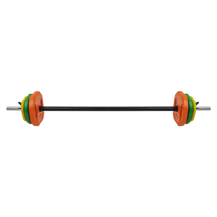 BodyPump ชุดน้ำหนัก 20kg. พร้อมแกนบาร์เบล