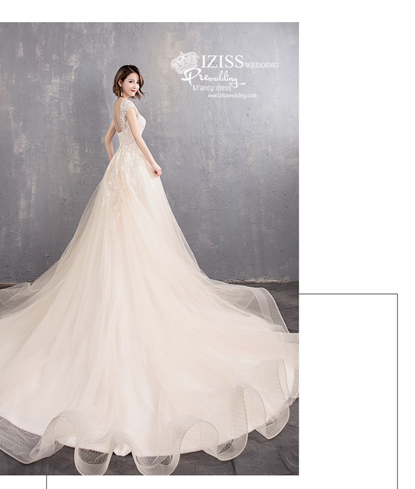 BR362 **พรีออเดอร์**ชุดแต่งงาน&ชุดเจ้าสาวแนวเรียบหรู สีขาวเกรดพรีเมี่ยม น่ารัก สวยโดดเด่นไม่ซ้ำใคร