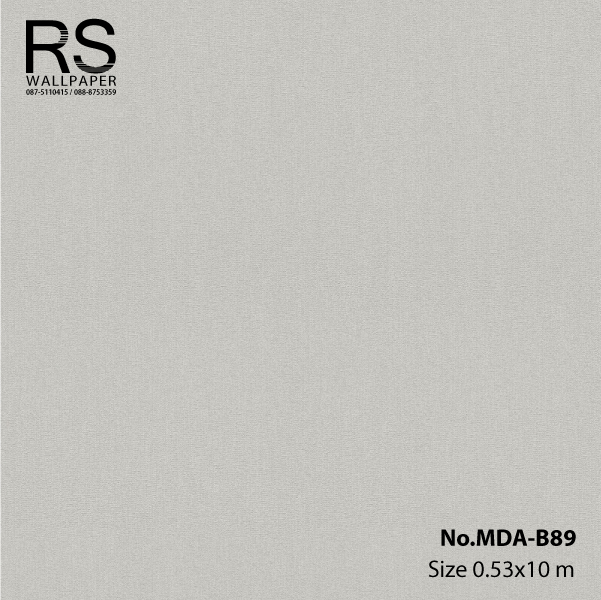 วอลเปเปอร์เทกเจอร์ผ้าพื้นสีเทา MDA-B89
