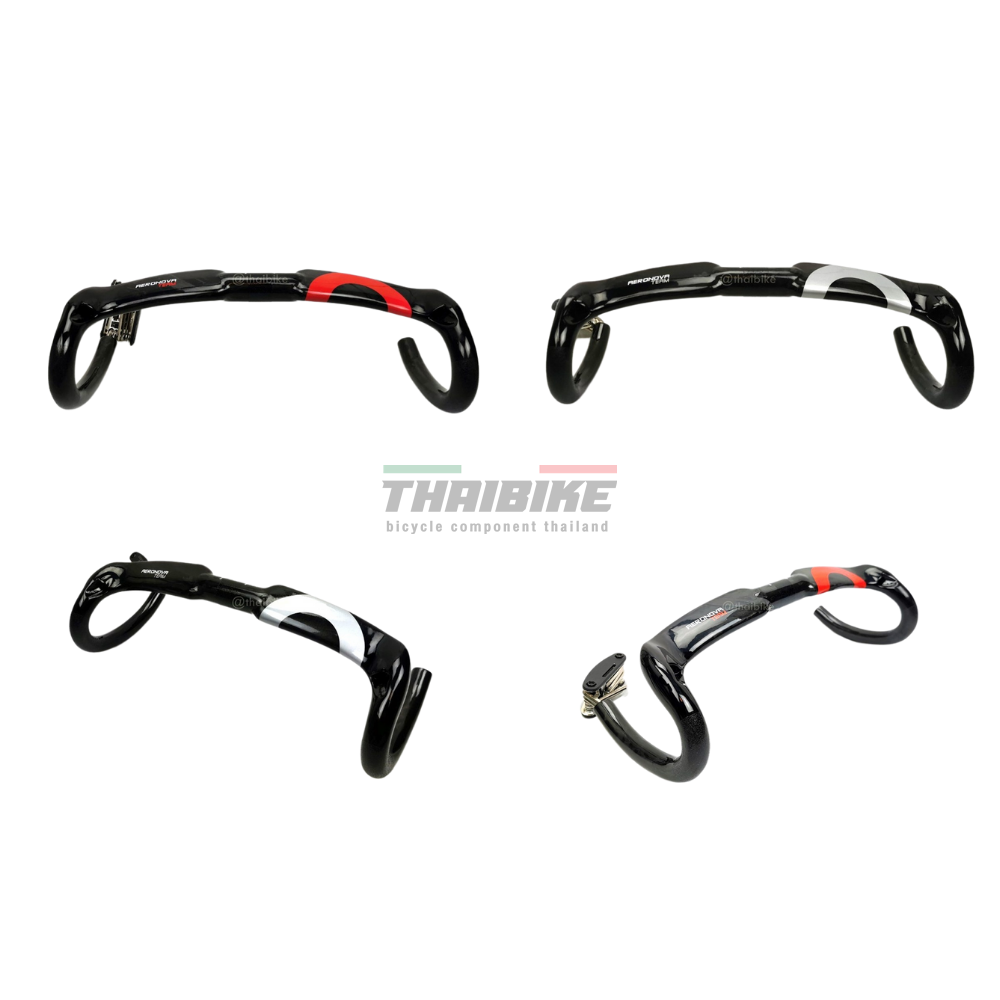 แฮนด์จักรยานเสือหมอบคาร์บอน THAIBIKE 31.8 AERONOVA 40 42
