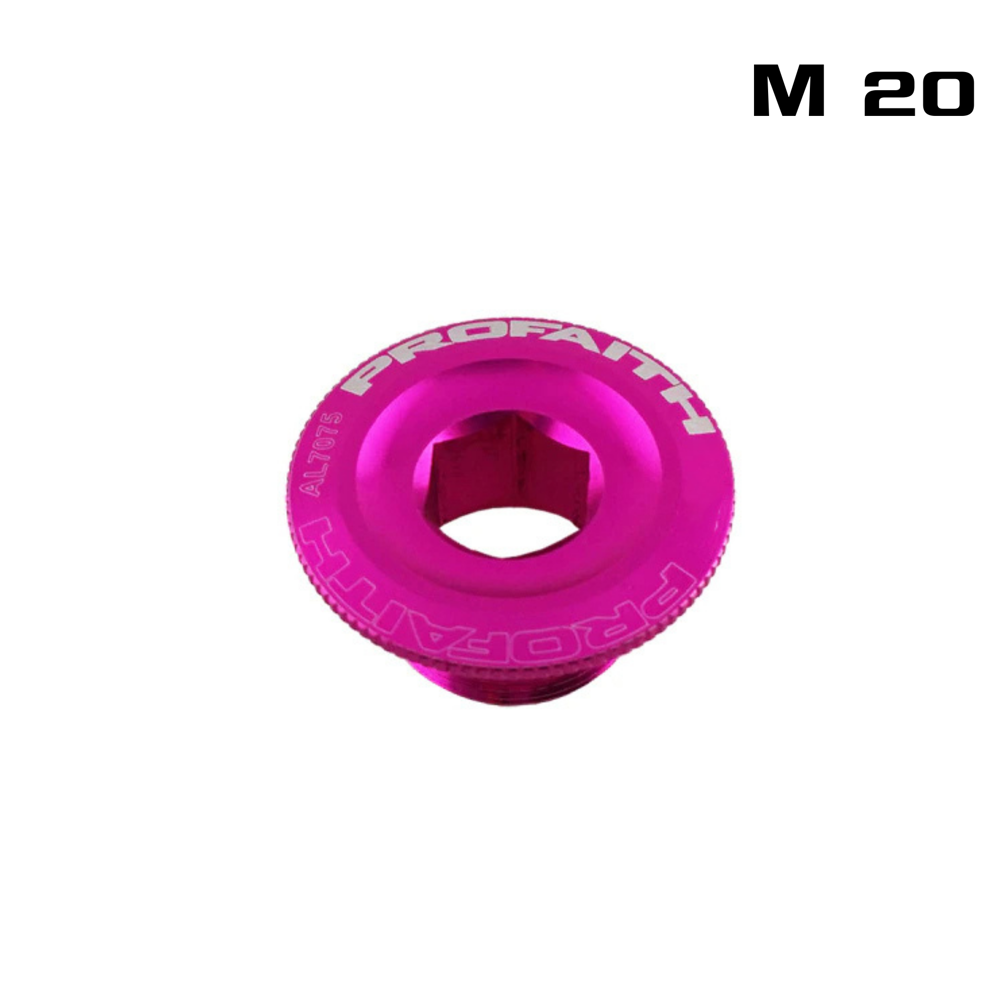 น็อตปิดขาจานจักรยาน PROFAITH M20 M18 Aluminum Alloy