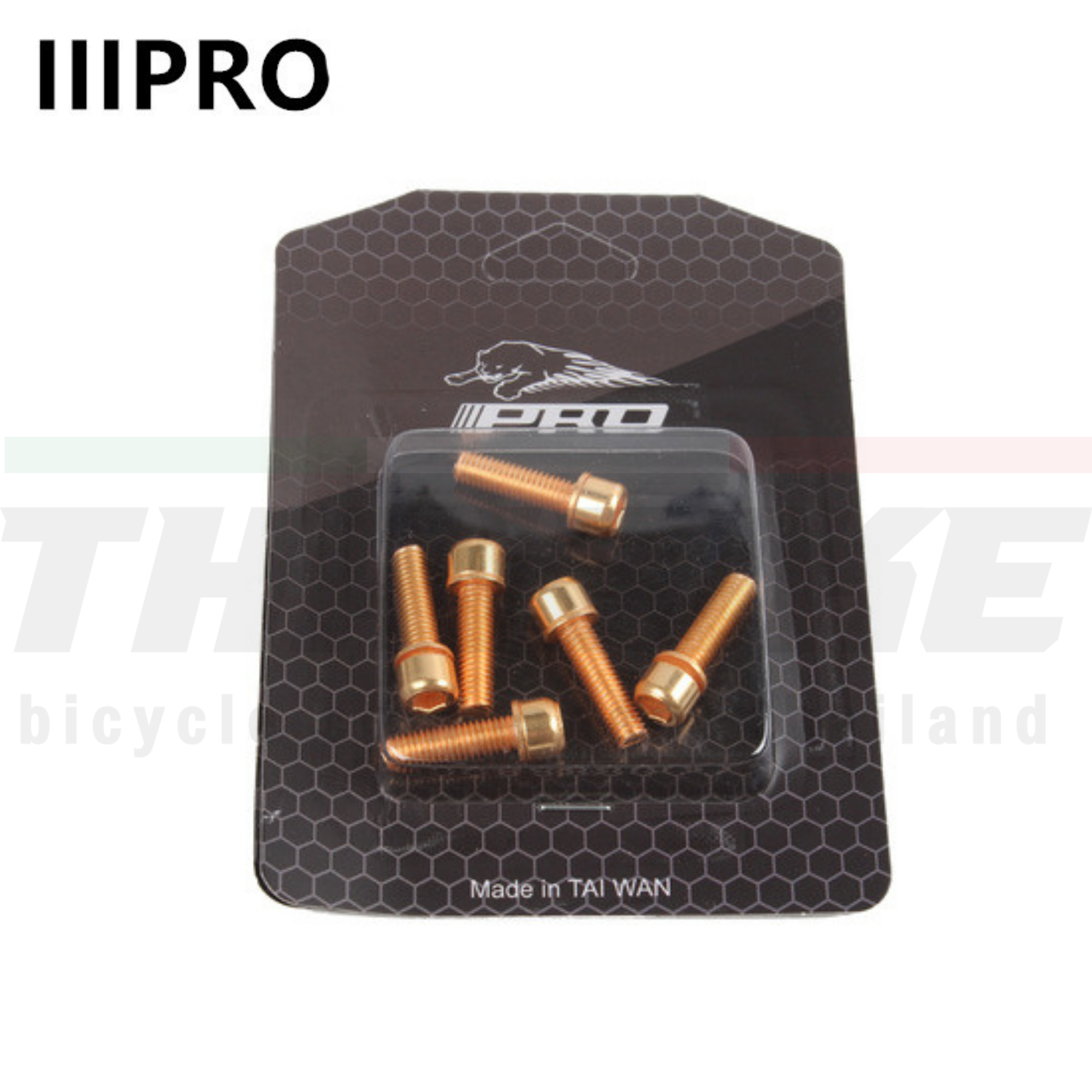 น็อตสแตนเลส ติดสเต็มจักรยาน ยี่ห้อ PRO