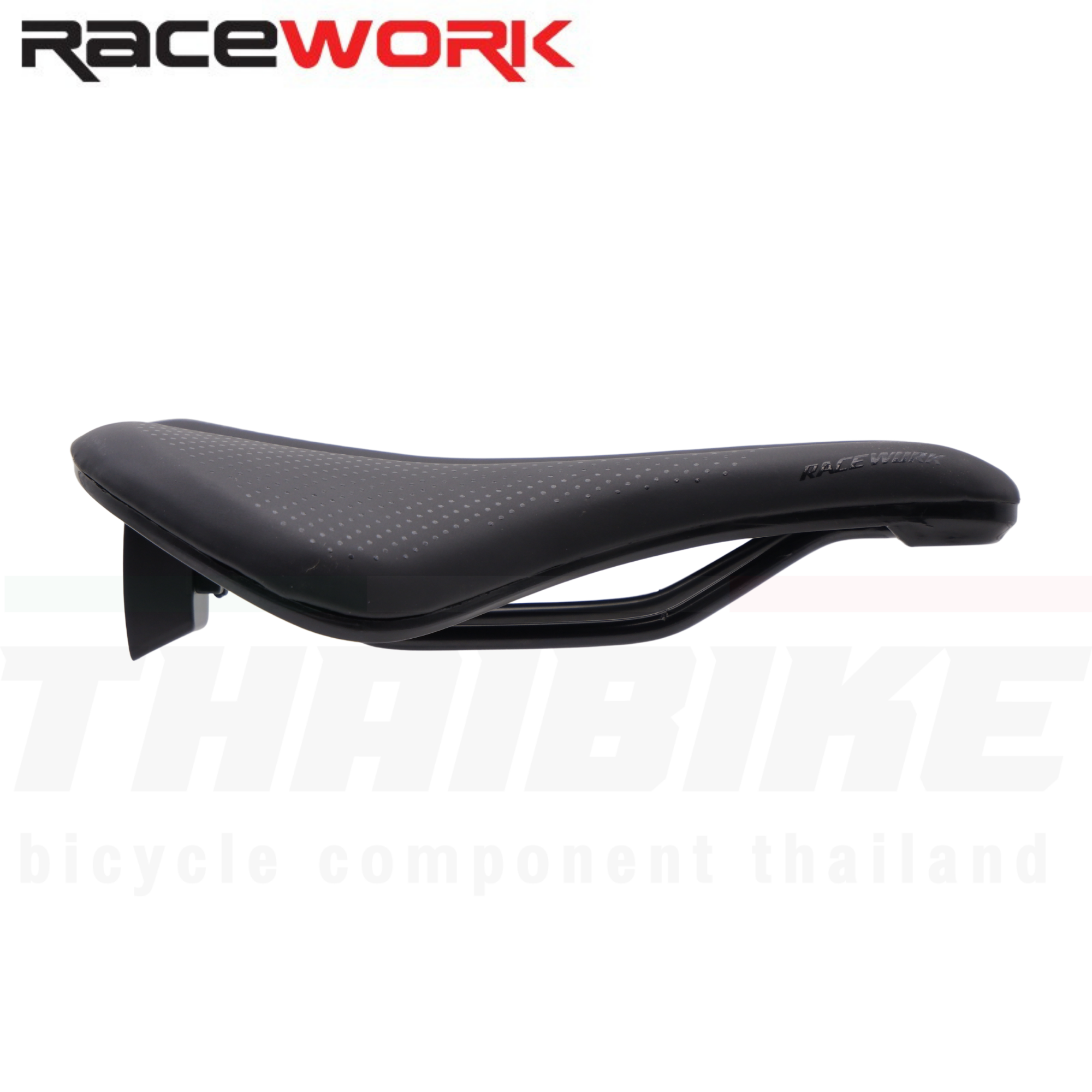 อานจักรยานเสือหมอบ เสือภเขา RACEWORK Pro4 MTB มีไฟท้ายในตัว