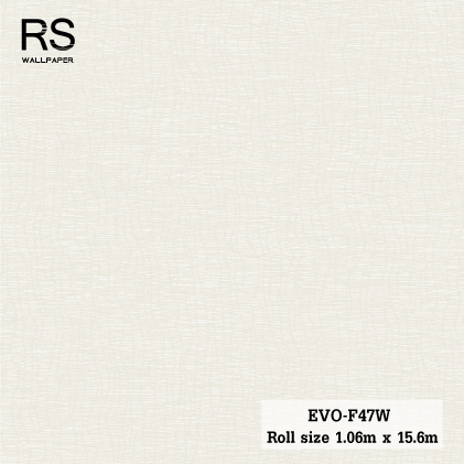 วอลเปเปอร์ สีครีม EVO-F47W