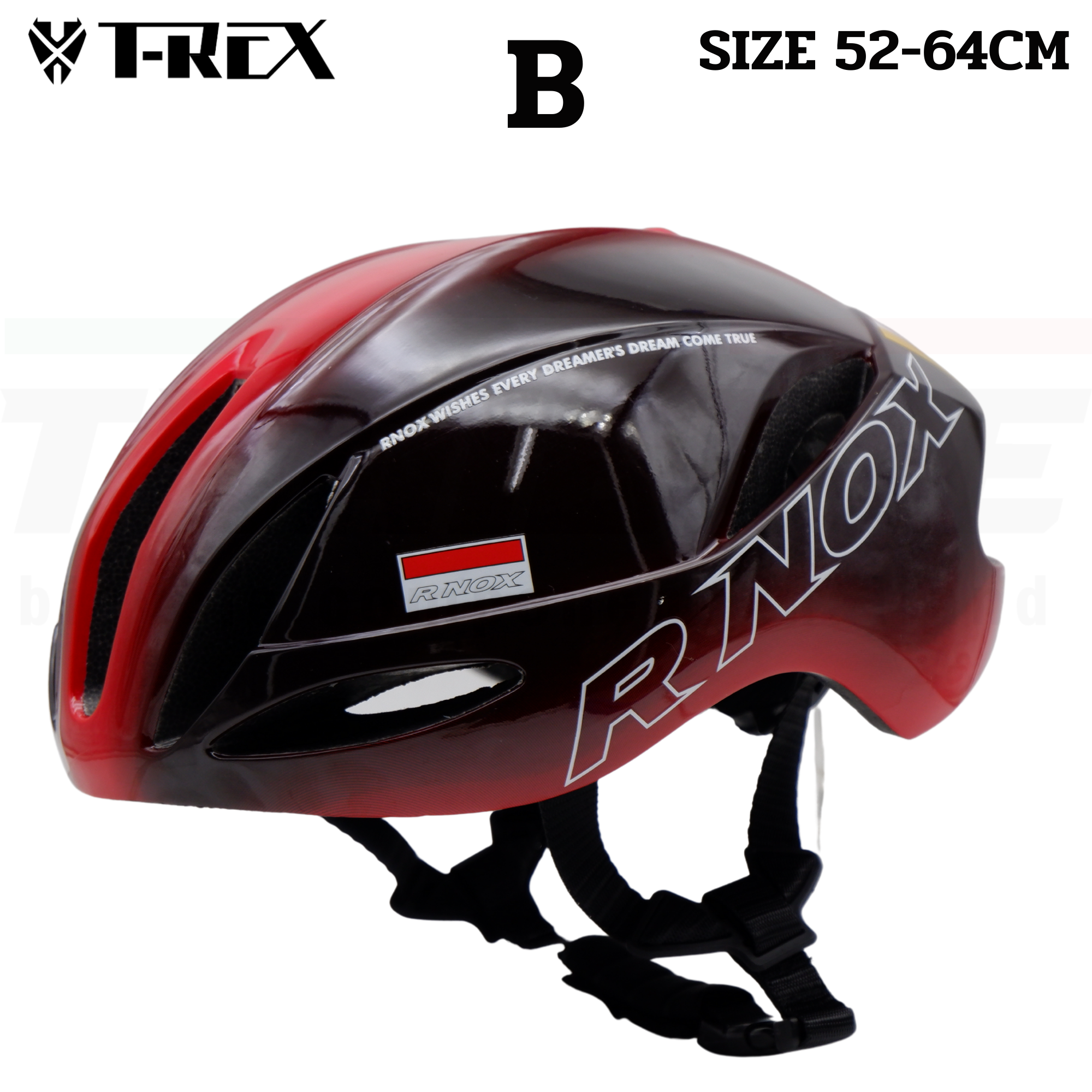 หมวกกันน็อคจักรยาน RNOX รุ่น TS-42 SIZE L 52-64CM