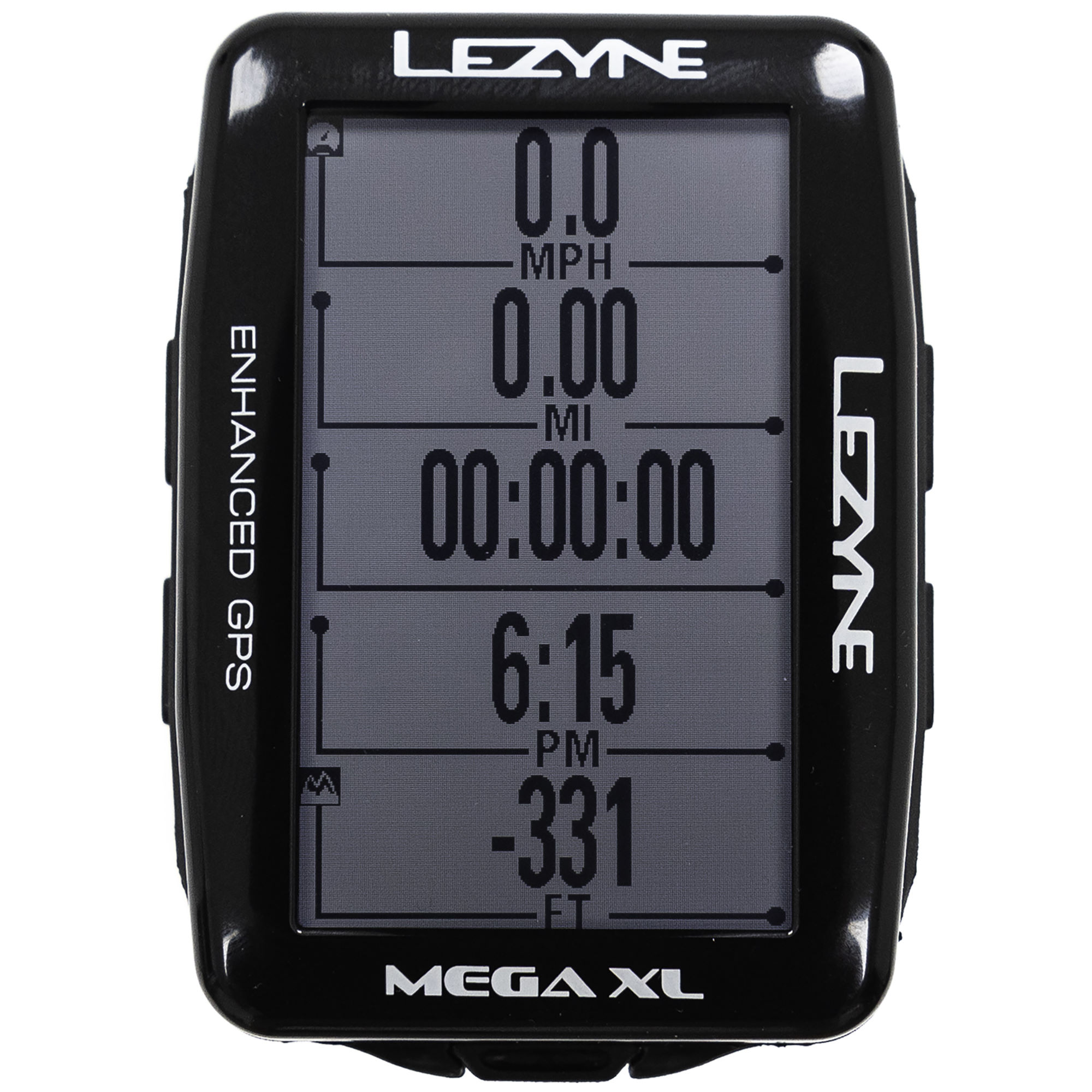 ไมล์จักรยาน LEZYNE Mega XL GPS ภาษาไทย หน้าจอ 2.7นิ้ว