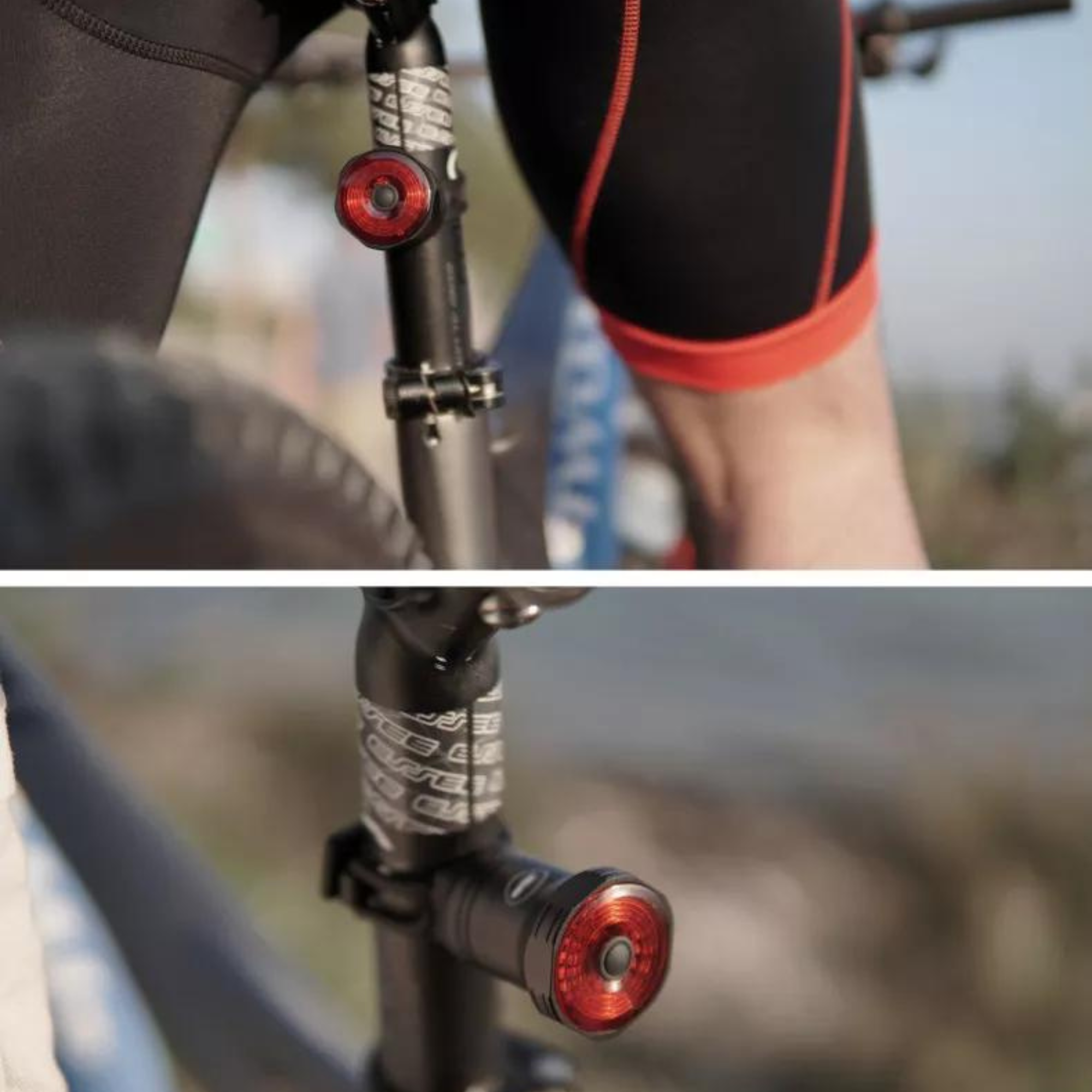 ไฟท้ายจักรยาน THAIBIKE TWOOC Super One Smart Bike Taillight เบรคออโต้